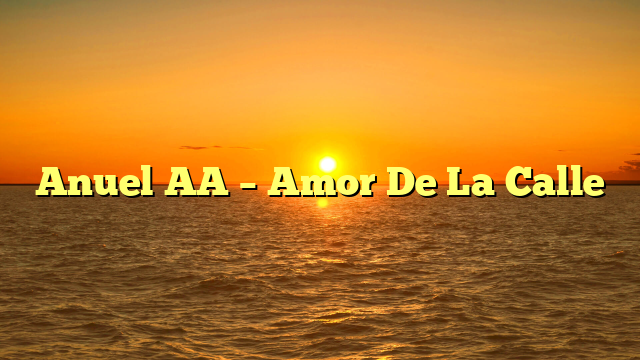 Anuel AA – Amor De La Calle