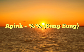 Apink –  %% (Eung Eung)