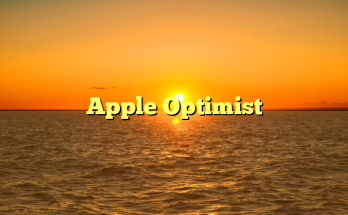 Apple Optimist