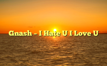 Gnash – I Hate U I Love U