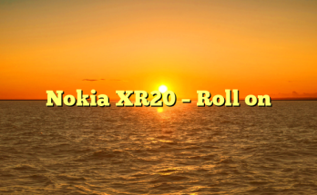 Nokia XR20 – Roll on
