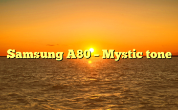Samsung A80 – Mystic tone
