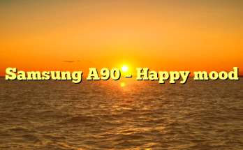 Samsung A90 – Happy mood