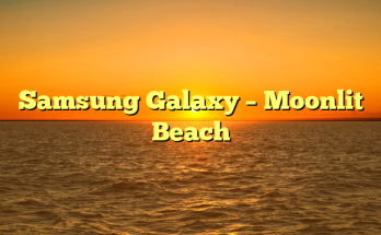 Samsung Galaxy – Moonlit Beach
