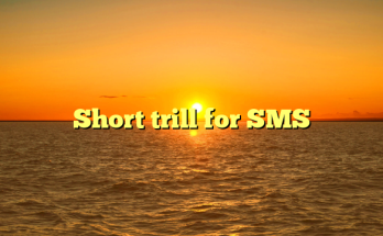 Short trill for SMS