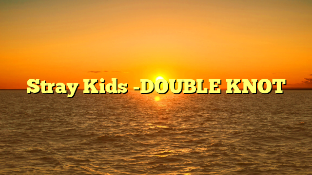 Stray Kids -DOUBLE KNOT