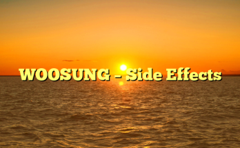 WOOSUNG – Side Effects