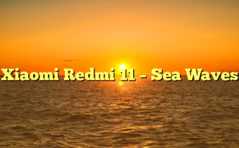 Xiaomi Redmi 11 – Sea Waves