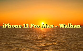 iPhone 11 Pro Max – Walhan