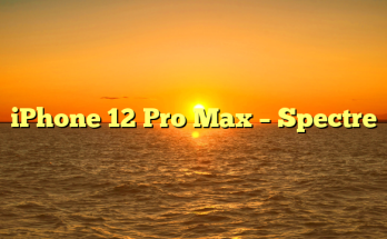 iPhone 12 Pro Max – Spectre