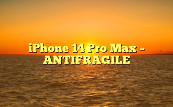 iPhone 14 Pro Max – ANTIFRAGILE