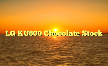 LG KU800 Chocolate Stock