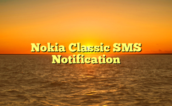 Nokia Classic SMS Notification