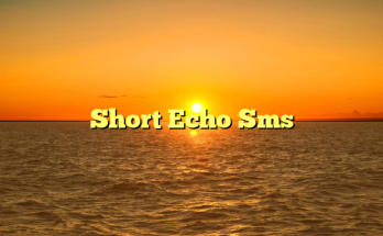 Short Echo Sms